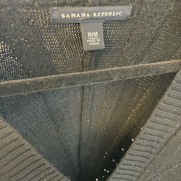 Banana Republic black wool dress - Picture 2 of 2